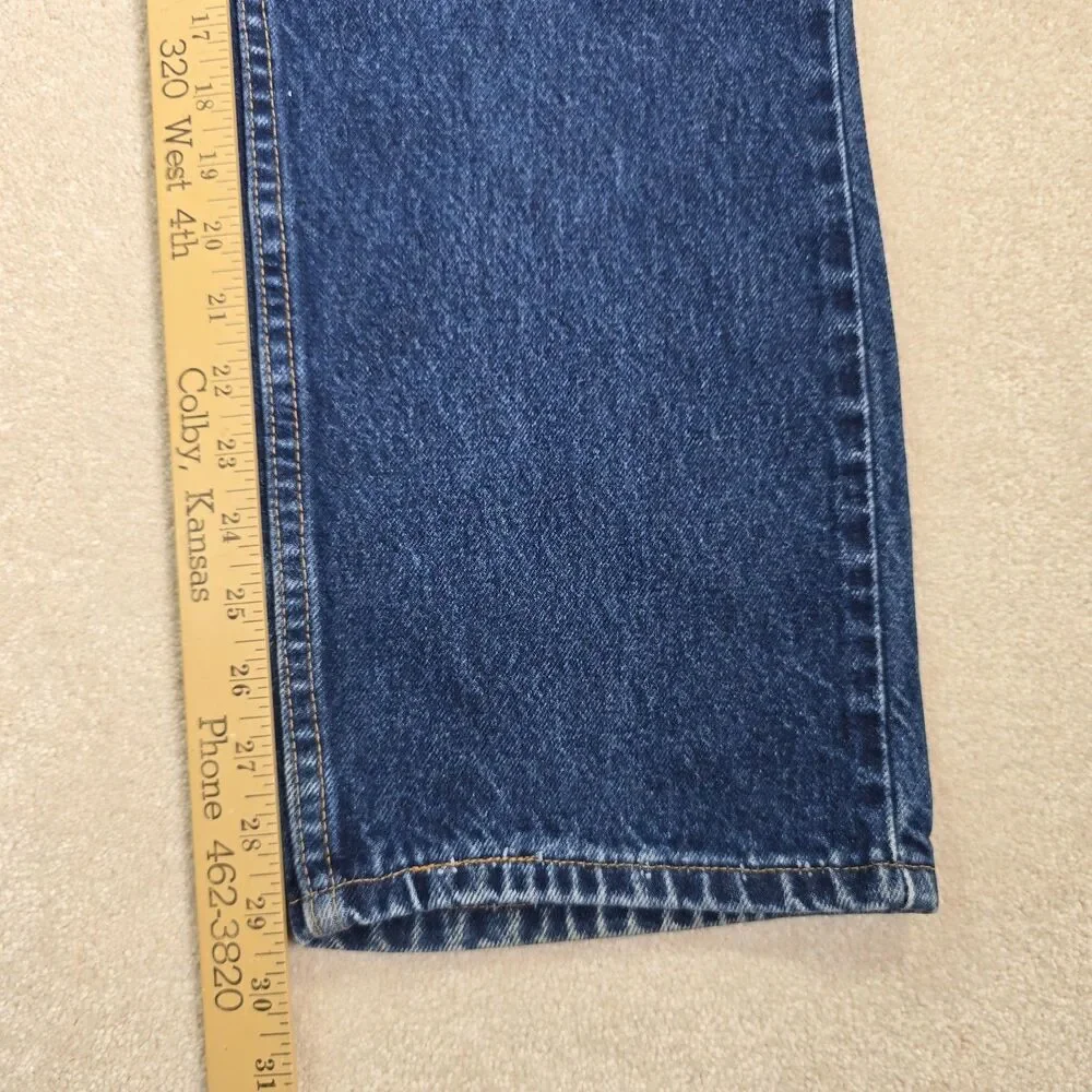 VTG Levis 505 Jeans Regular Fit Straight Leg Jeans Men's Size Tag 38x30
